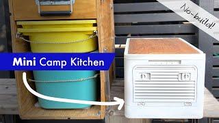 Mini Camp Kitchen Tour - a no-build compact box of gear for cooking inside my 5th gen 4Runner