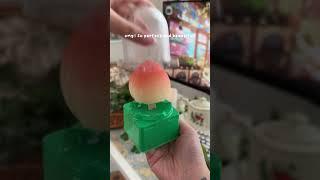 trying this *viral* peach ice cream! is it worth it?? 