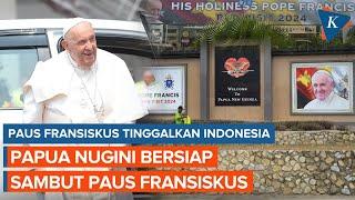 Paus Fransiskus Tinggalkan Indonesia, Berlanjut ke Papua Nugini