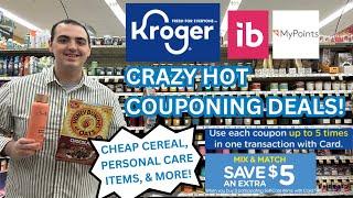 CRAZY HOT KROGER COUPONING DEALS! ~ CHEAP CEREAL / PERSONAL CARE ITEMS / MORE! ~ 03/05/25 - 03/11/25