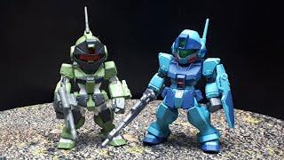 Gundam GM Sniper Custom 55 & GM Sniper2 234, by Bandai Converge