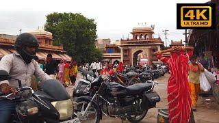 4K Walk in "Blue City" Jodhpur | Walking in Market Area, Auto Rickshaw Ride, Sitting at Bus Stand