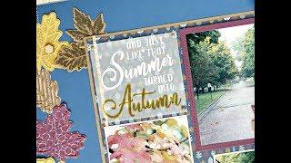 Create an Autumn Air Layout