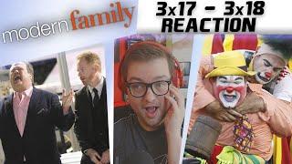 Modern Family 3x17/3x18 "Leap Day/Send Out the Clowns" Reaction