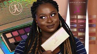 HOW ASHY IS THE JACKIE AINA X ANASTASIA BEVERLY HILLS PALETTE?!| OHEMAA BONSU