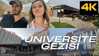 ÜNİVERSİTE GEZİSİ | AYDIN, AREL ÜNİVERSİTESİ | VLOG | 4K