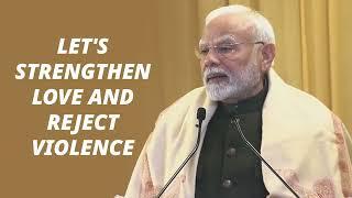 The teachings of Lord Christ celebrate love, harmony, and brotherhood | PM Modi