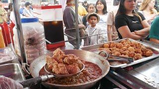 $1 Filipino Fried Chicken with Unlimited Rice & Gravy - 100KG SOLD OUT DAILY! - Filipino Street Food