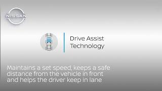 How the Nissan Drive Assist Technology works