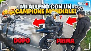 IN PISTA CON UN PILOTA DEL MONDIALE!  - È UN MOSTRO! 