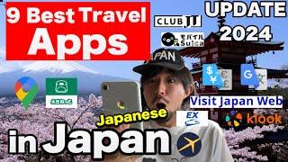 UPDATED 9 BEST APPS + 2 Websites for TRAVELING IN JAPAN | MOST USEFUL for Visit Japan | Guide 2024