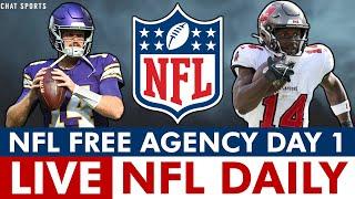 NFL Free Agency 2025 LIVE - Day 1: Latest Signings Ft. DJ Reed, Sam Darnold & Carlton Davis