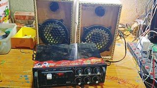 4440 DOUBLE IC AMPLIFIER || 6" SPEAKER BASS SOUNDS TESTING || BEST AMPLIFIER 2021