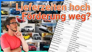 Reicht die Elektroauto-Förderung bei den hohen Lieferzeiten?