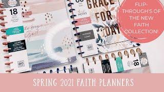NEW FAITH PLANNERS FROM THE HAPPY PLANNER SPRING 2021 RELEASE | WE HAVE A BIG FAITH PLANNER!!