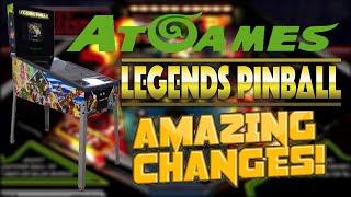 AtGames Legends Pinball UPDATES! BIGGER, BADDER & BETTER!!!