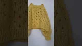 Little Things Sweater #diy #knitting #knitsweater #knitters #knittingpattern #knit #yarn #fashion