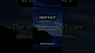 The reason I don't care about anyone now… #shorts #subscribe #psychologyfacts