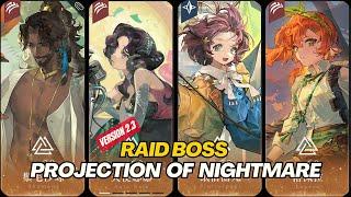 Reverse: 1999 CN - SHAMANE BUFF & ANJO NALA | Raid Boss Projection of Nightmare V2.3