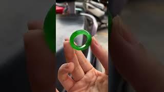 你是不是还差个赌神的戒圈呢#翡翠戒圈#翡翠 #jade #天然翡翠 #寶石 #玉石 #抛光#shorts