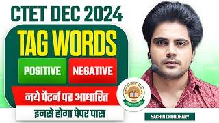 CTET DEC 2024 NEW TAG WORDS by Sachin choudhary live 8pm