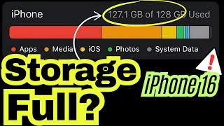 How to Free Up Storage Space on your iPhone 16 Pro and 16 Pro Max