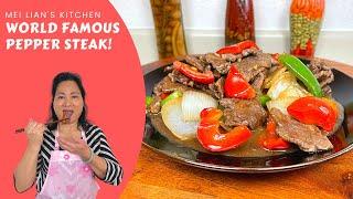 My Famous Pepper Steak Recipe!