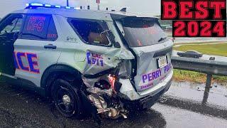 BEST PURSUITS. Crazy High Speed Chases | Brutal Police RAMMING .