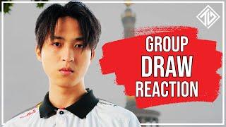 Hans Sama reacts to G2's Day 2 Opponent Draw live in an interview