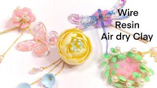 YouV kits- UV Resin- Dip Wire Art - Flower Clay - DIY