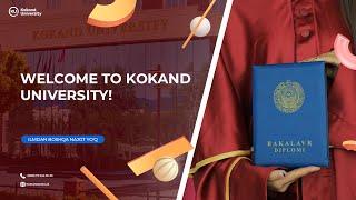 Welcome to Kokand University!