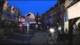 Poznań by Night - Sony HDR-CX550VE footage out of box