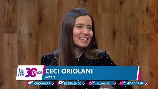 Ceci Oriolani en El Día en 30