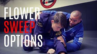 Flower Sweep Options | BJJ and MMA Techniques | CVBJJ Online