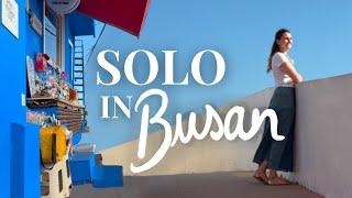 busan vlog  Huinyeoul Village, Cafe Hopping, Watercolors, Airport Train 