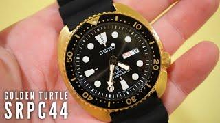 The Seiko Gold Turtle! SRPC44 Watch Review!