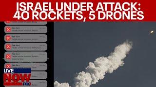 BREAKING: Israel under attack, Hezbollah bombards Israel with rockets | LiveNOW from FOX