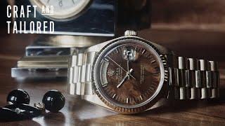 What Is On My Wrist: Rolex President "Burlwood"