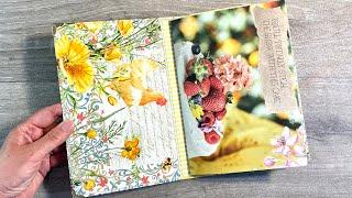 How To Make A Journal From Daphnes Diary Magazine Part 2 - Adding The Signature