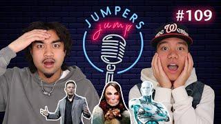 DARK AI ART THEORY, LIVING IN A SIMULATION & BLEEDING HOUSE MYSTERY - JUMPERS JUMP EP.109