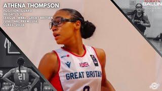 Athena Thompson Highlights 23/24 || FIBA U16 / NBL U16 (Premier) / WBBL #Lowkeyhoops