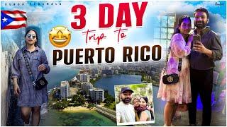 Puerto Rico- VLog2 || 10th Anniversary Trip || Telugu Vlogs || Durga Yeramala