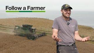 Tröskan gick sönder mitt under skördandet av rapsen - Follow a Farmer, Martin Andersson S3:E6