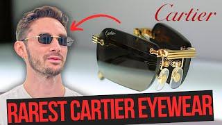 5 RAREST Cartier Glasses + Sunglasses