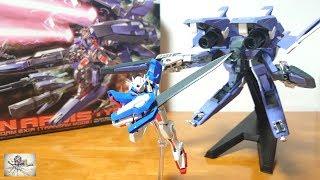 （エクシアとGNアームズが合体！大迫力！）HG 1/144 GNアームズTYPE E＋ガンダムエクシア（トランザムモード)　レビュー