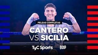 Alan Cantero vs. Alexis Sicilia  - Boxeo de Primera - TyCSports