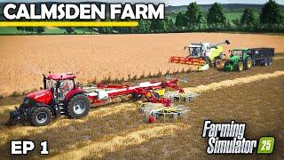 IT'S BACK!! CAN WE BUY £50,000,000 FARM? | Farming Simulator 25 - Calmsden | Episode 1