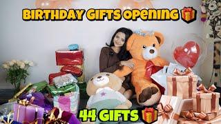 Opening All My 44 Birthday Gifts ️ #birthday #birthdaygift #gifts #giftopening