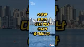 이혼한 부부가 다시 만난 이유가 충격입니다. #인썰공감 #인생썰 #사이다사연 #50대이야기 #감동실화 #인생역전
