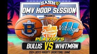 Bullis Bulldogs Vs Whitman Vikings Summer League Playoff Game Highlights